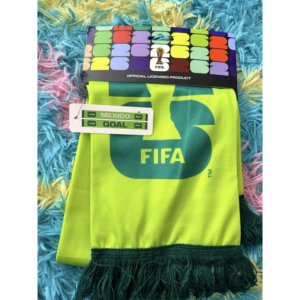 FIFA 2026 World Cup MEXICO Scarf/Banner Officially Licensed Bufanda BRAND NEW